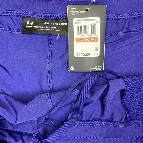 Under  Armour Men's Fitted Pant sz 3XL - Picture 2 of 12